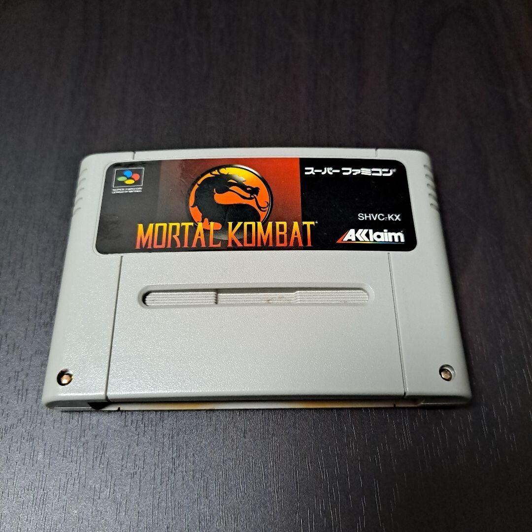 SFC★MORTAL KOMBAT 3 SNES 海外版 Amazon | MORTAL KOMBAT 3 SNES 海外版(国内本体動作不可
