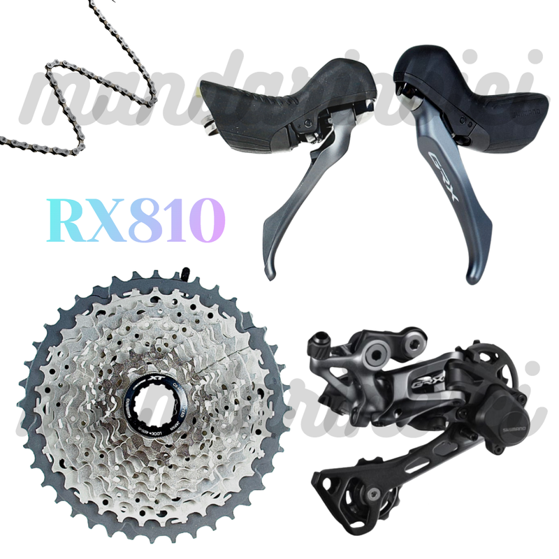 SHIMANO GRX ディレイラー RD-RX810 FD-RX810セット $_3.PNG