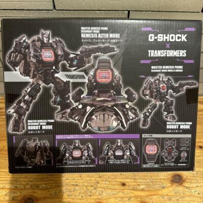 Pre-owned G-shock Dw-5600 Tf19-set Casio Transformers Collaboration Model Men Digital