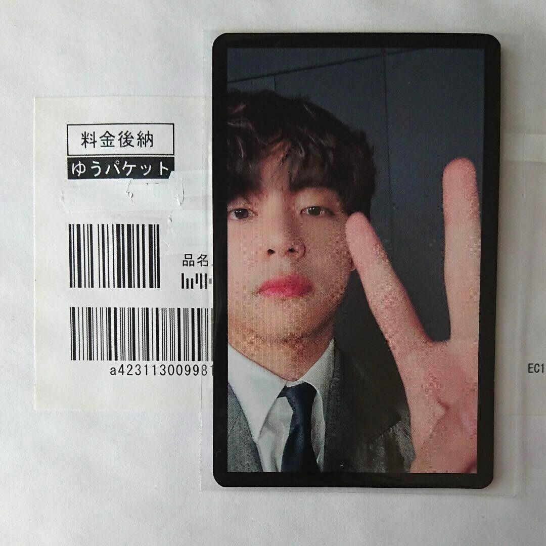 BTS V Taehyung Proof Lucky Draw JPFC Limited Photocard Japan