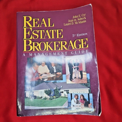 Real Estate Brokerage  Management Guide 5th Edition