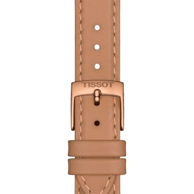 Pre-owned Tissot Beige Womens Analogue Watch Everytime T1432103601100