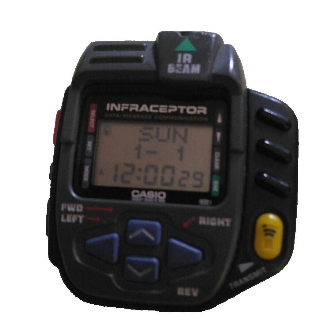 CASIO CYBER CROSS JG-100 Vintage Game Communicator watch CASIO CYBER CROSS JG-100 Vintage Game Communicator watch