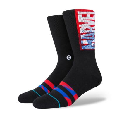 Носки Stance x Marvel The Kid INFIKNIT Crew (черные) Носки с рисунком