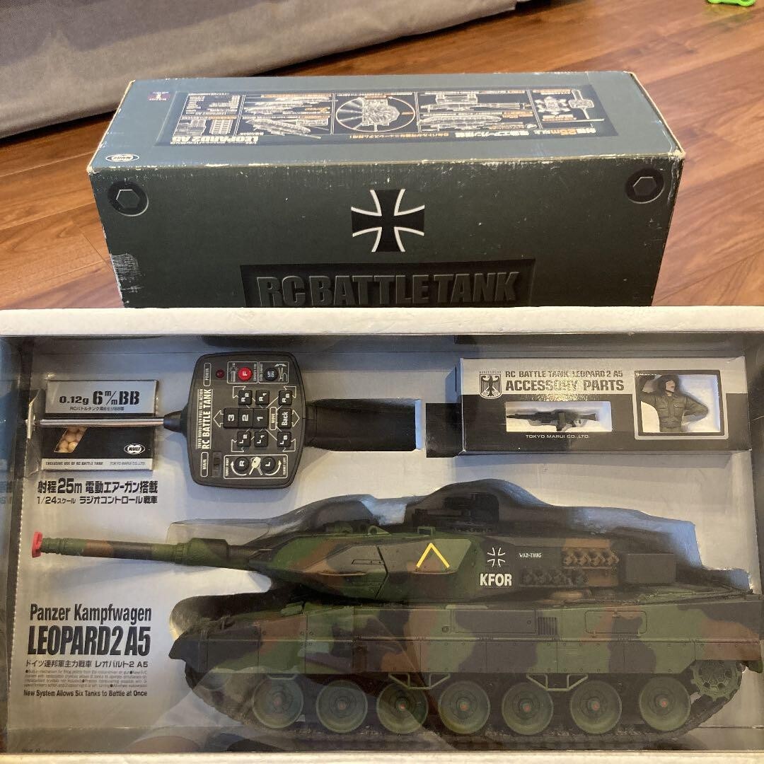 東京マルイMARUI 戦車ラジコン　LEOPARD2 A5 Yahoo!オークション - マルイ RCバトルタンク レオパルト2 A5 RC