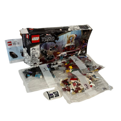 LEGO Marvel King Namor s Throne Room 76213 NIB Damaged Box Complete