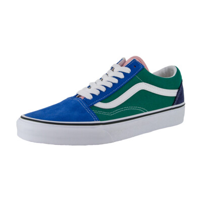 

Кроссовки Vans Old Skool Retro Court (мульти/настоящий белый) Обувь для скейтбординга, Multicolored/true white