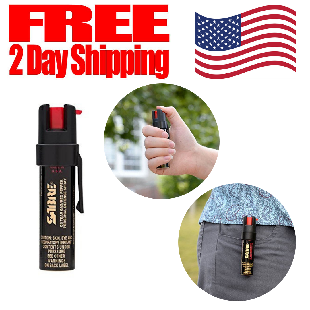Long Range Pepper Spray For Self Defense Protection Pocket Fit Safe Distance