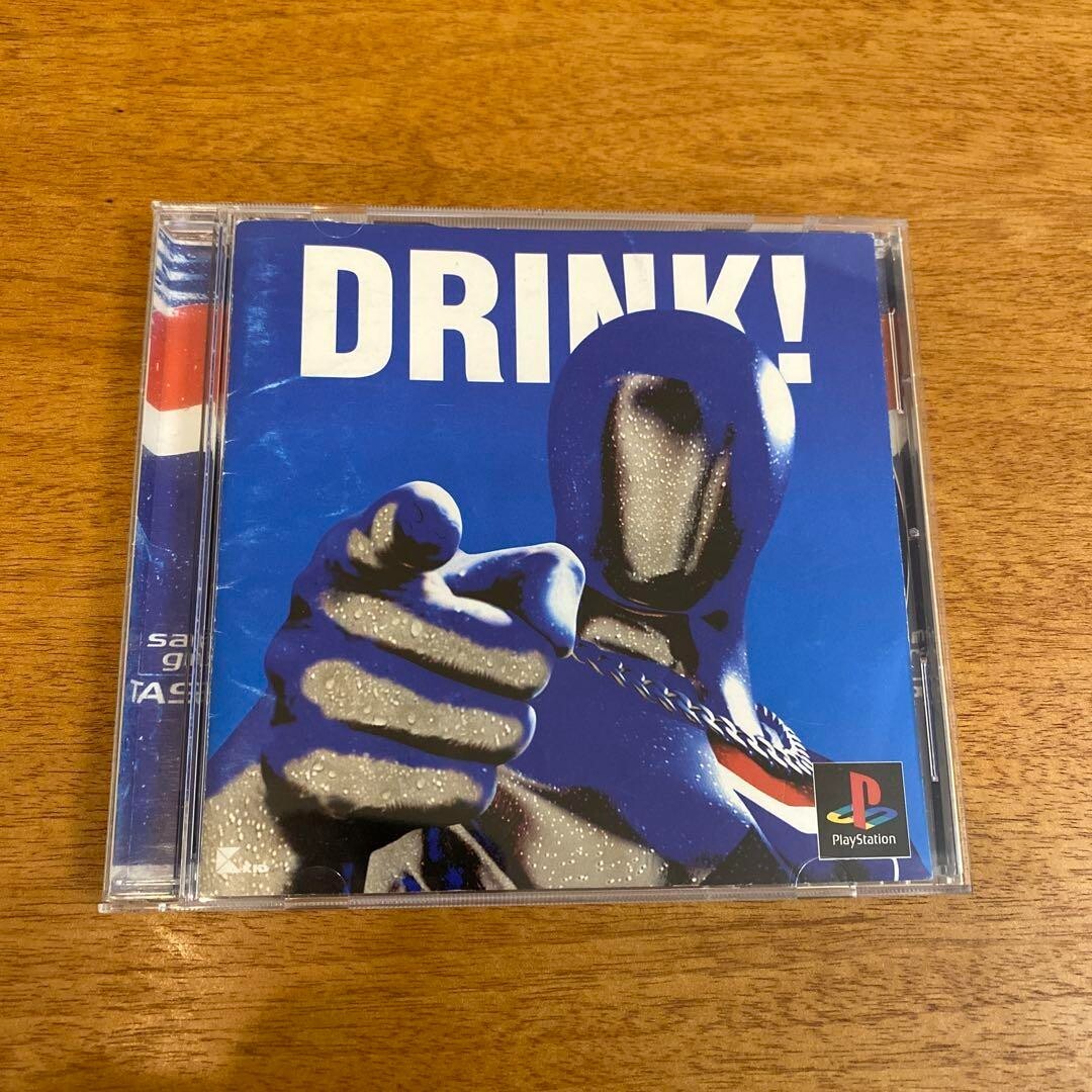 Drink Pepsiman PlayStation1 PS1 SLPS-01762 1999 NTSC-J Sony