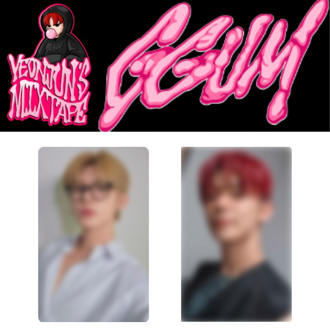 T☓T YEONJUN GGUM ガム Weverse JAPAN 特典トレカ（NOTICE