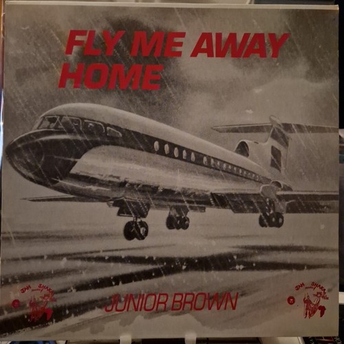 英LP Junior Brown Fly Me Away  SHA844LP Jah Shaka Music /00260 Jah Shaka Music Junior Brown Fly Me Away Home Vinyl Record
