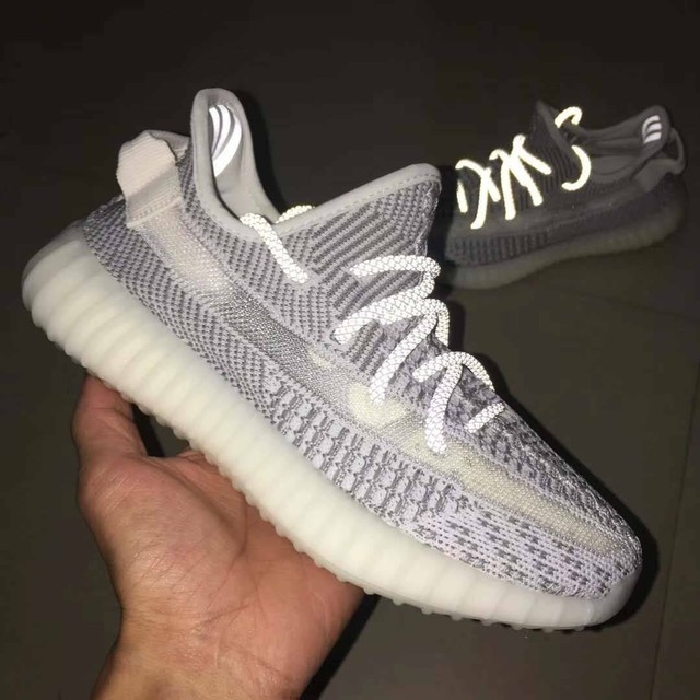Adidas Yeezy 350 Static Black Non Reflective Sz 14 Bump