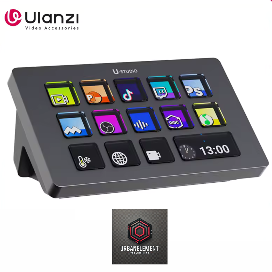 【新品未開封】Ulanzi D200 ULANZI D200 Stream Deck, 14 LCD Keys Stream Deck, 13 Macro Keys
