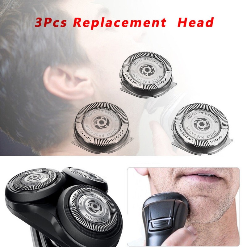 3pcs Replacement Shaver Heads Razor Blades For Philips Norelco SH50 D