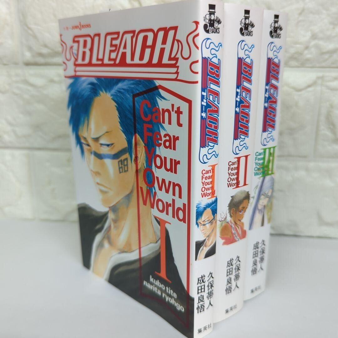 BLEACH Can't Fear Your Own World Vol. 1-3 Complete set Tite