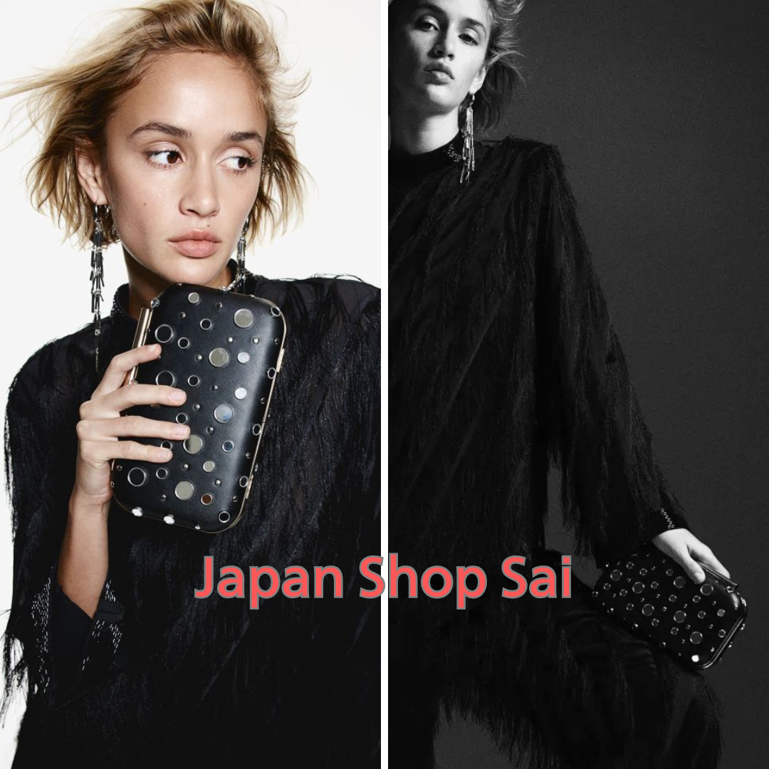 クラッチバッグ Black Beaded Handmade Clutch Floral Beaded Bag, Beaded Clutch Handbag, Flower Beaded Bag