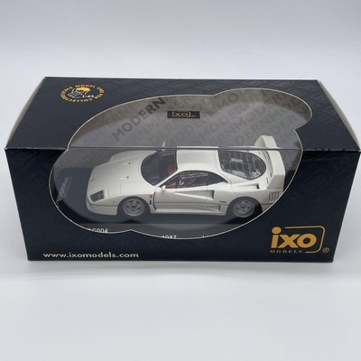 ixo 1/43 Ferrari F40 1987 Pure White Minicar | eBay