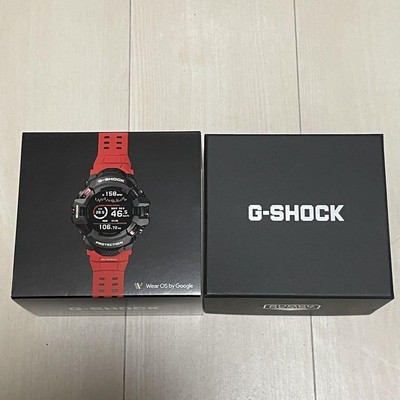 Pre-owned Casio Shock G-squad Pro Gswh1000-1a4 Black With Wear Os By Google