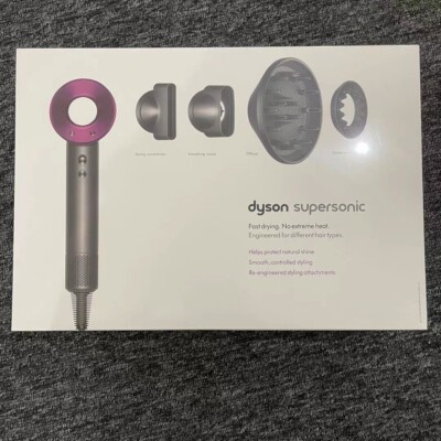 New Supersonic Hair Dryer Iron & Fuchsia HD03 IN SEALED BOX 2Yr Warranty