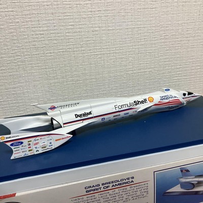 ミニカー SPRIT OF AMERICA LAND SPEED JET CAR 1/43 Spirit of America Craig Breedlove;s Landspeed jet car 1/43