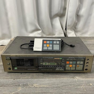 9858 TEAC Cassette Deck V-R1 & Remote Control RC-95 Ji/T1