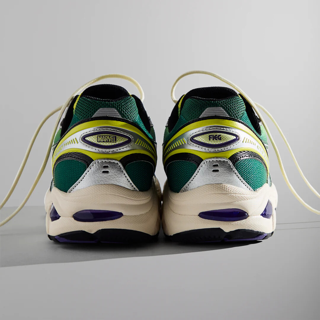 Pre-owned Asics Kith Marvel  Gt-2160 Ph Green Goblin Yellow Size Us 13 Sealedcomic Included