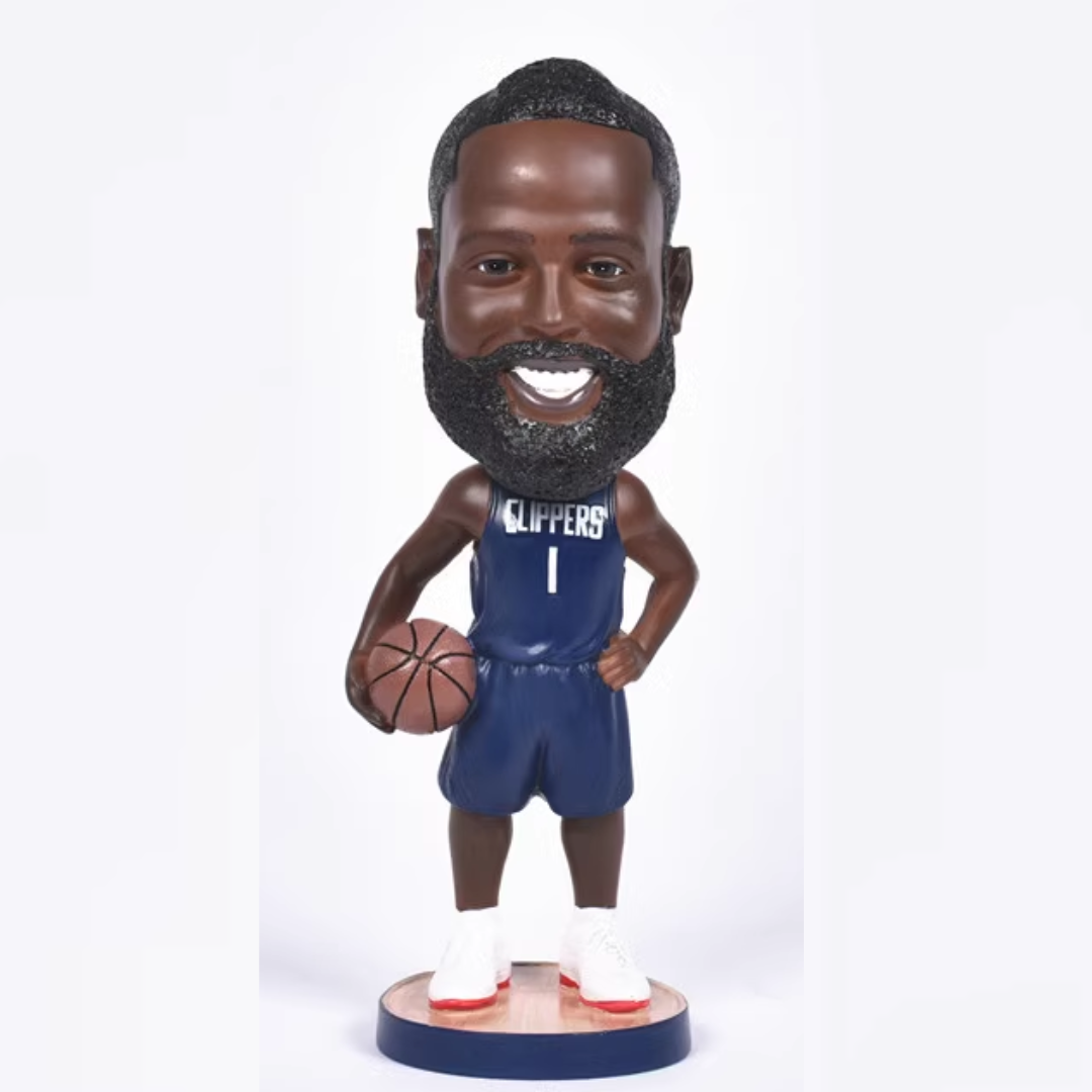 James Harden Los Angeles Clippers #1 Bobblehead Shake Head James Harden Los Angeles Clippers #1 Bobblehead Shake Head