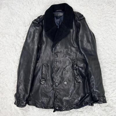 平*朗様 2000s Neil Barret short leather blo Neil Barrett Leather Panelled Bomber Jacket | Black | FARFETCH