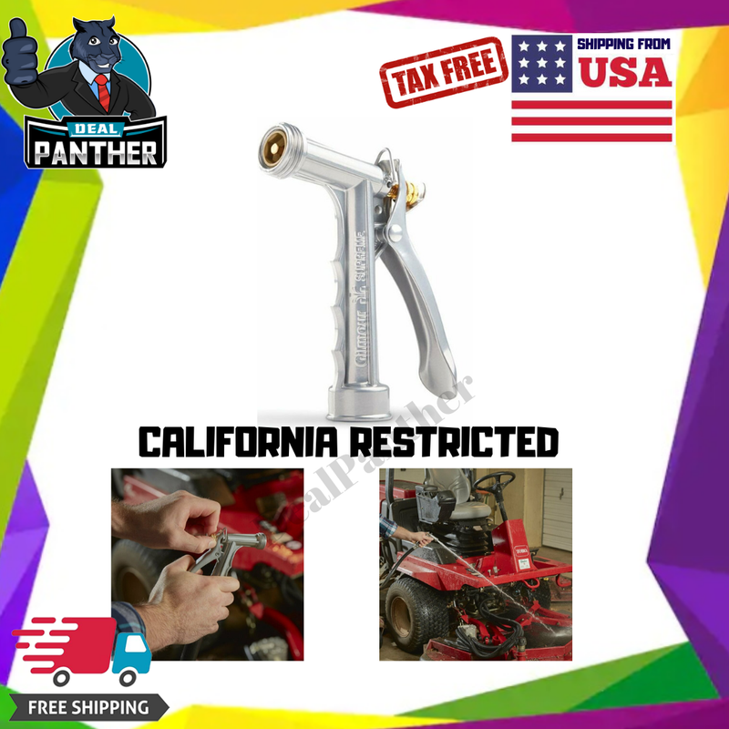 Garden Hose Nozzle Spray High Pressure Water Sprayer Car Was