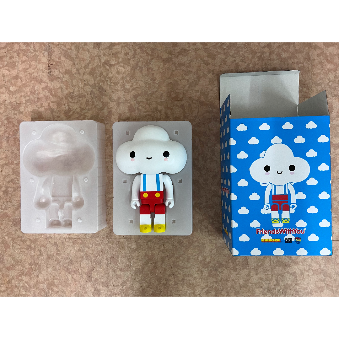 Medicom Toy KUBRICK 400% Friends With You Little Cloud Boy Medicom Toy KUBRICK 400% Friends With You Little Cloud Boy