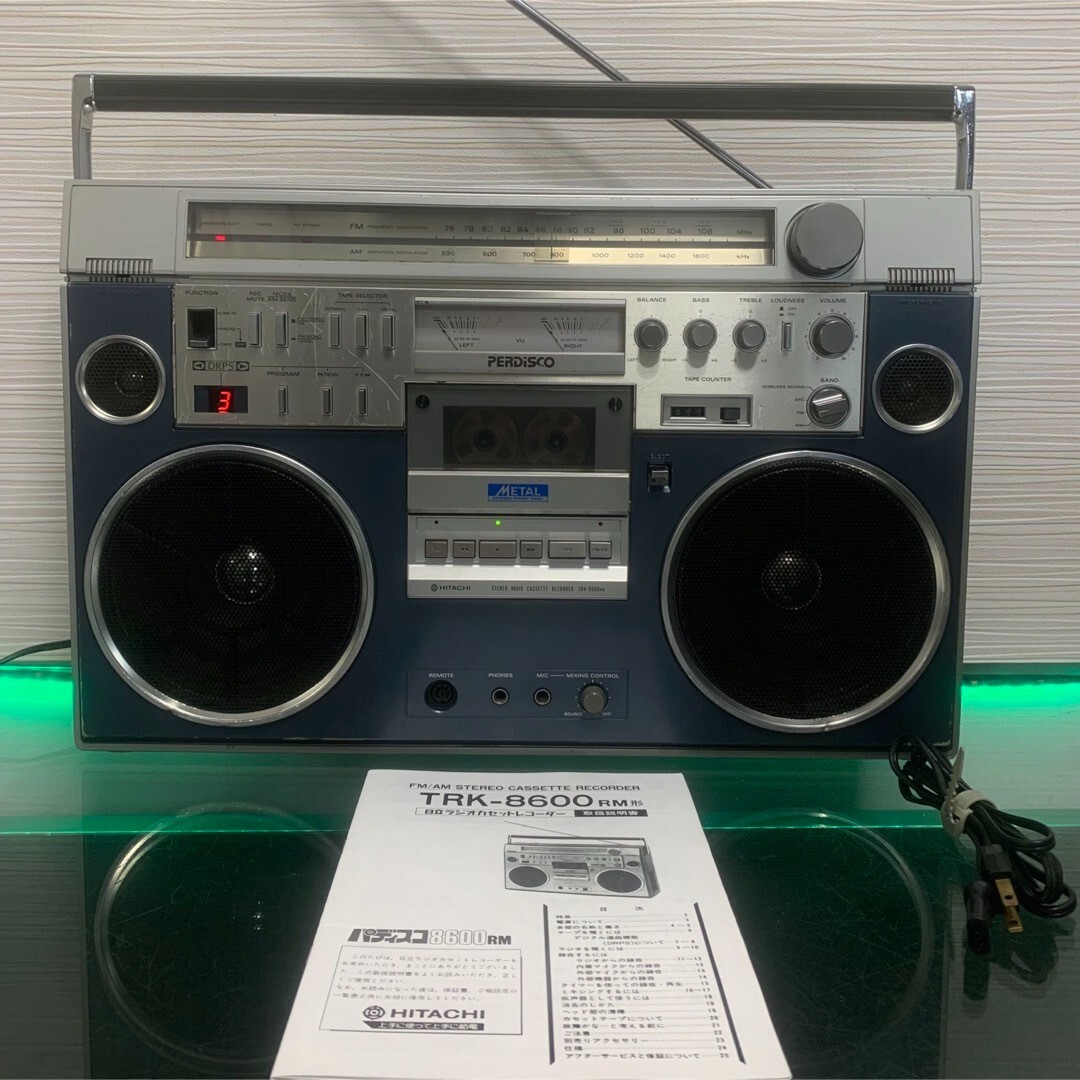 希少！HITACHI TRK-8600RM PERDISCO ジャンク扱い 希少！HITACHI TRK-8600RM PERDISCO ジャンク扱い - メルカリ