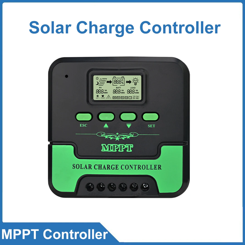 Solar Panel Charging Controller 12V 24V 20A Household Intelligent Charger MPPT C
