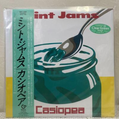LP  Casiopea  Mint Jams  レコード Casiopea – Mint Jams – Vinyl (Clear Green, LP, Album + 4