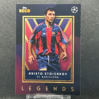 2023-24 Topps Deco UEFA Champions League Hristo Stoichkov