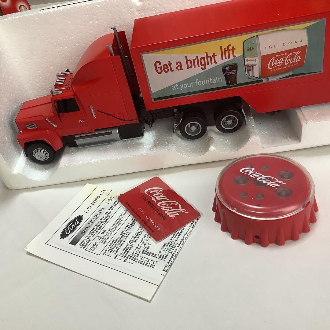 ホビーラジコン Coca-Cola  1/32 R/C trailer Limited Edition Coca-Cola Ford Trailer RC 1:32 Scale – 2006