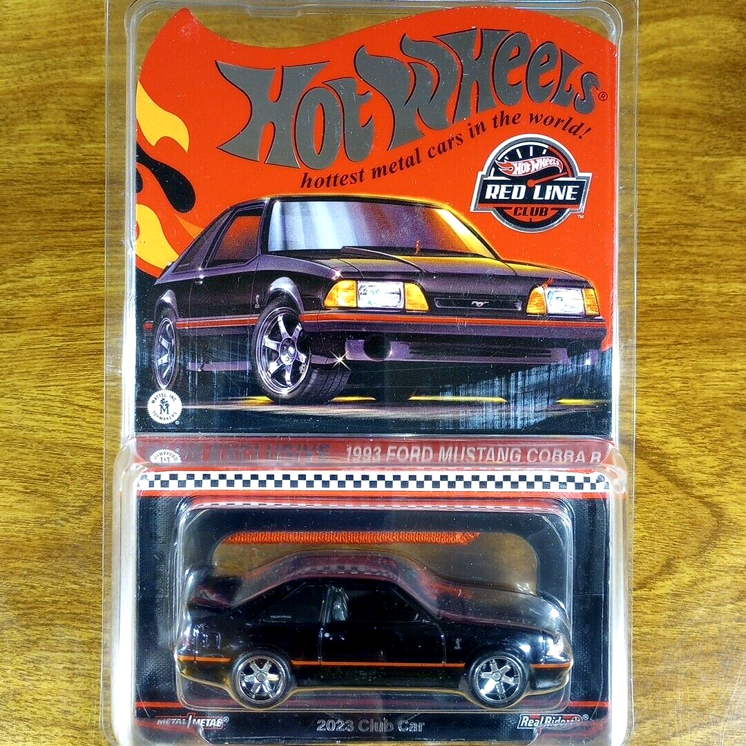 ★ 93 FORD MUSTANG COBRA ★ ホットウィール ★ RLC 2024 Hot Wheels Red Line Club RLC 1993 Ford Mustang Cobra