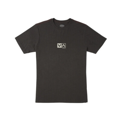 

Футболка RVCA Mini Balance Box с коротким рукавом (черный пират), Pirate black