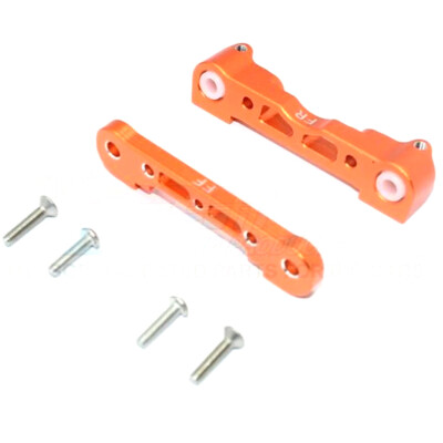 GPM Aluminum Front Lower Suspension Mount Orange : Kraton / Talion / Outcast