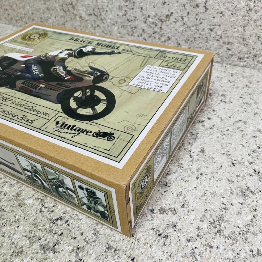 Rare Brachmodel Bm-Vr14 1/12 Garelli 1987 World Champion Rare Brachmodel Bm-Vr14 1/12 Garelli 1987 World Champion
