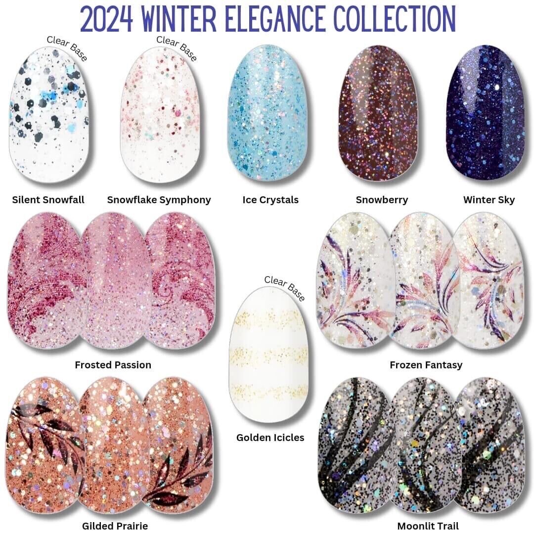 【CPGN STUDIO】25SS★ Roll Call Night Embroidered S/S T ☃️🎄HOLIDAYS Color Street Christmas 100% Nail Polish Strip