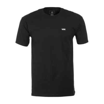

Футболка с короткими рукавами Vans Left Chest Logo (черно-белая), Black/white