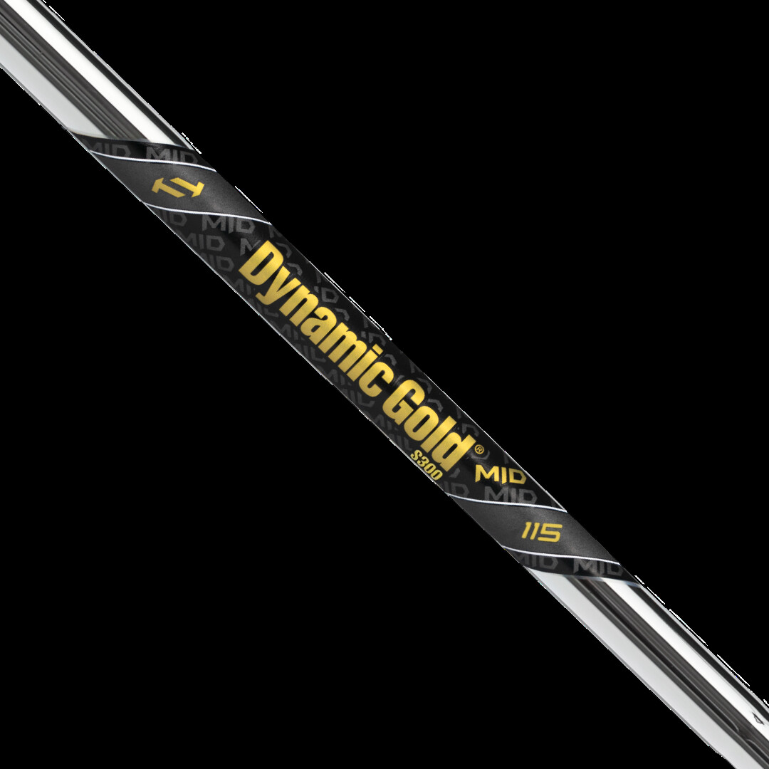 NEW True Temper Dynamic Gold MID 115 Iron Shafts .355 Tip
