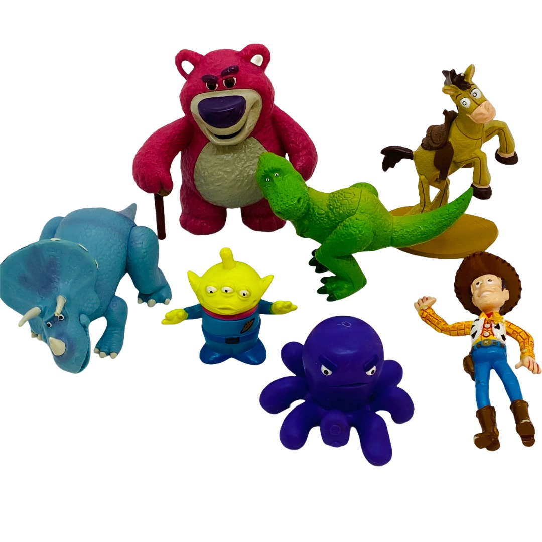 その他 PIXAR CHARACTERS & PIXAR LOGO FIGURE SET Disney PIXAR HAPPY Lottery Last One Prize Pixar Lamp & Pixar