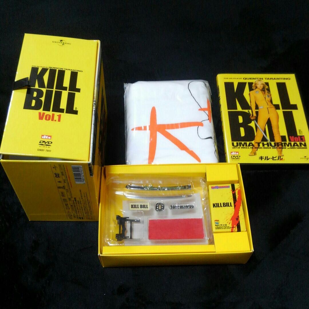 KILL BILL Vol.1 & Vol.2 DVDセット ベアブリック等付属 KILL BILL Premium JAPAN DVD BOX 1＆2 w/Be@rbrick Figure