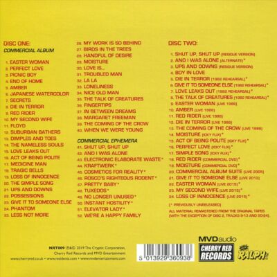 THE RESIDENTS THE COMMERCIAL ALBUM [PRESERVED EDITION] NEW CD