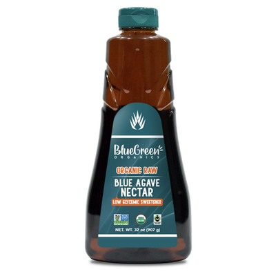 Organic Nectar, Raw Blue, 32 Ounce