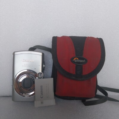 Canon Ixus 800 IS 6MP Compact Camera With Ext Battery (working +Needs Attention