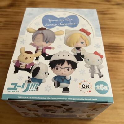 Yuri!!! on ICE Sanrio Characters Figure Mini Complete 6 Set