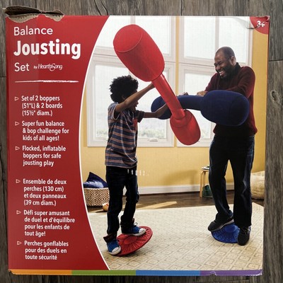 Inflatable Balance Jousting Set Blow Up