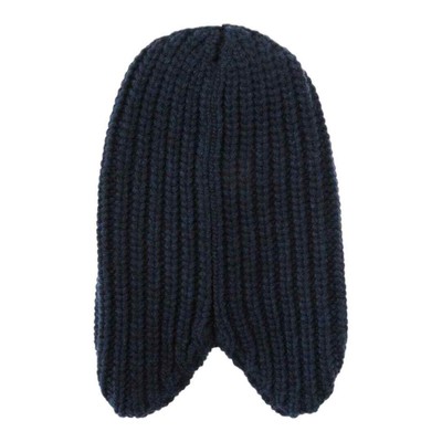 Pre-owned Gucci Cusco Knit Hat Beanie Bug Appliqués Size M In Blue
